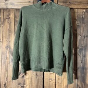 GAP Olive Ribbed Sweater